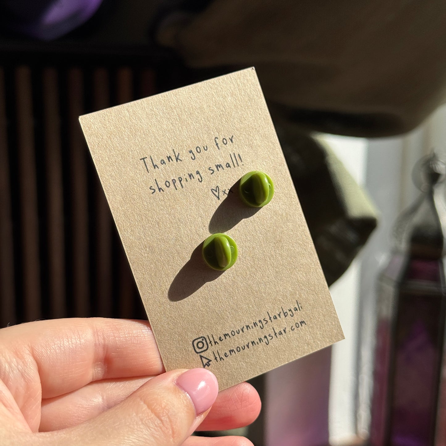 Blackthorn Thrush Enamel Pin