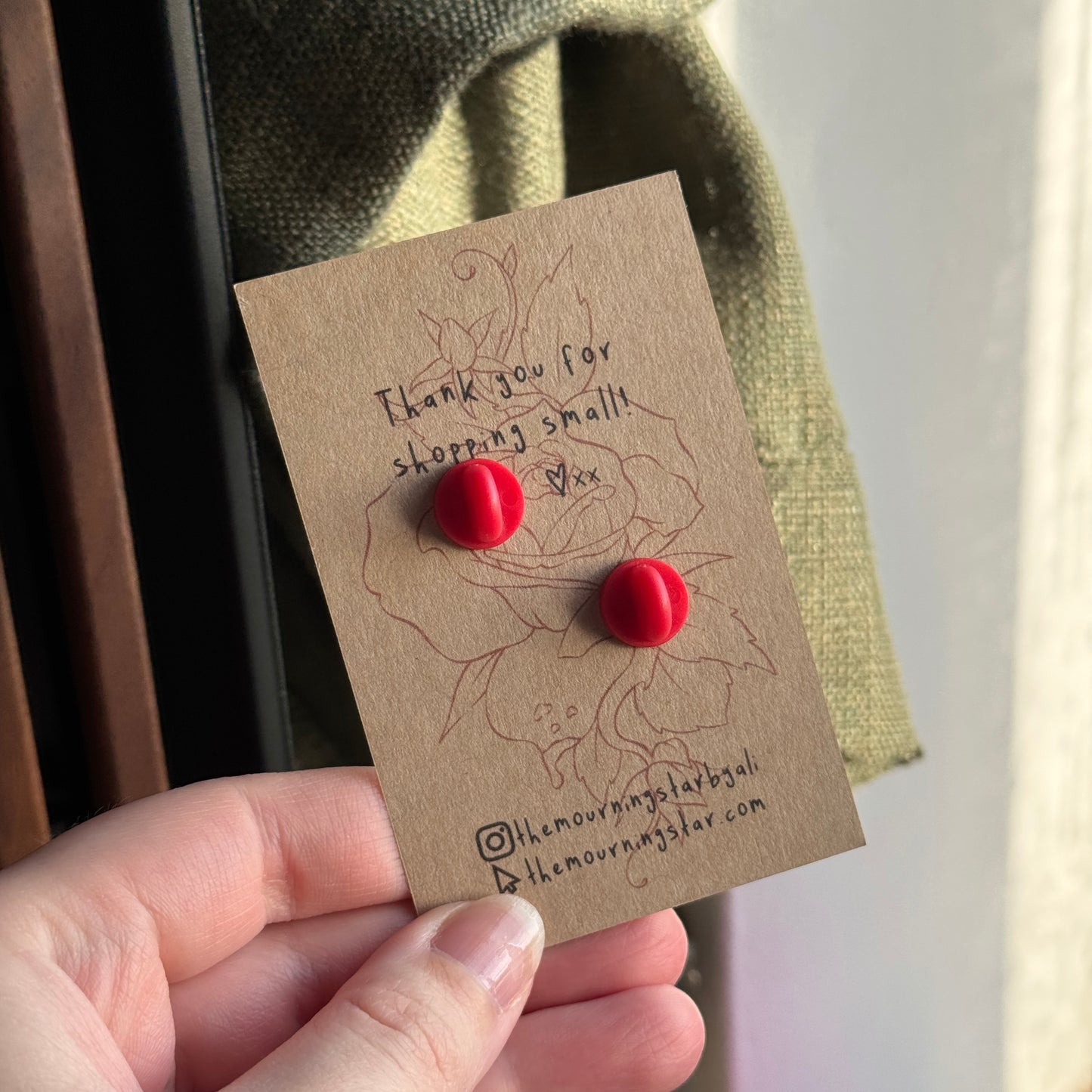 The Book of Blood & Roses Enamel Pin