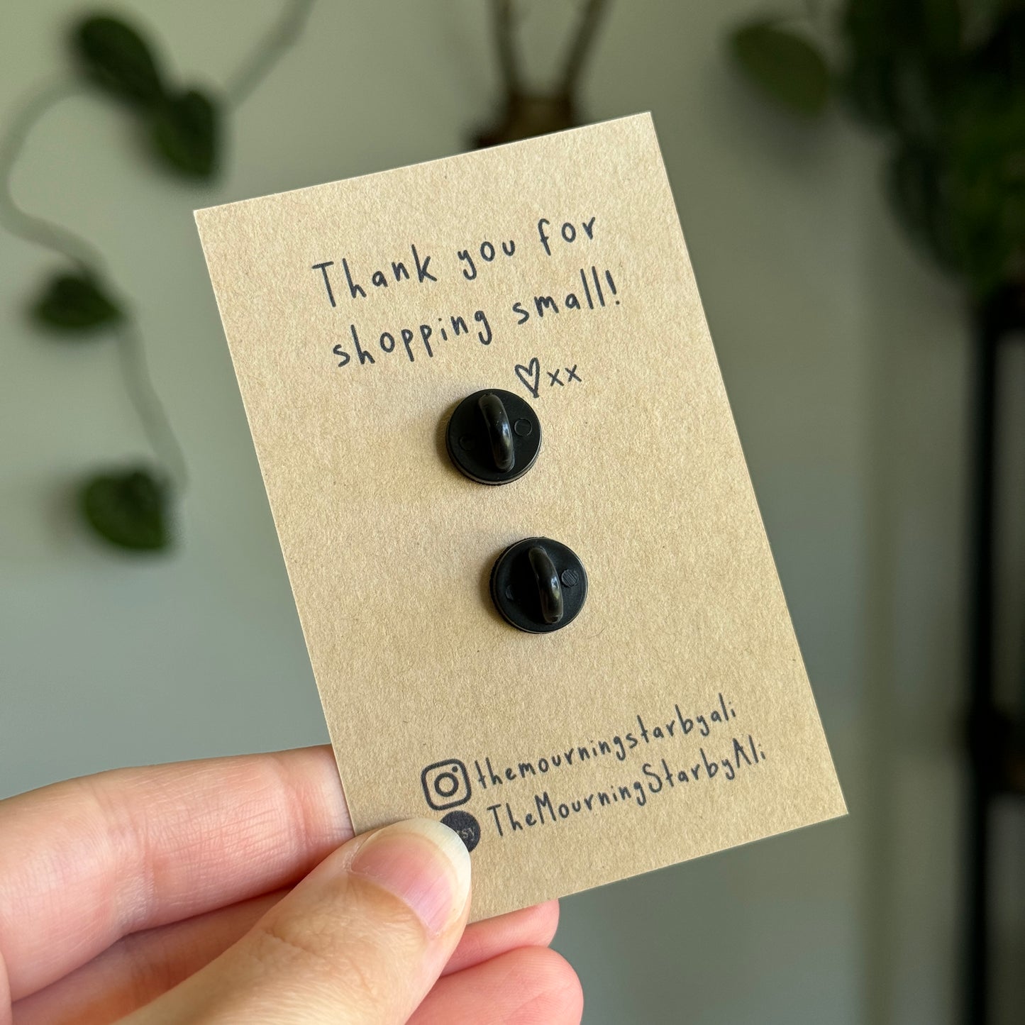 Indigo Milk Cap Enamel Pin