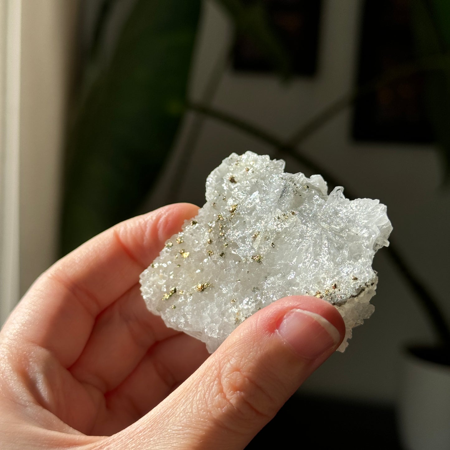 Quartz and Pyrite Cluster