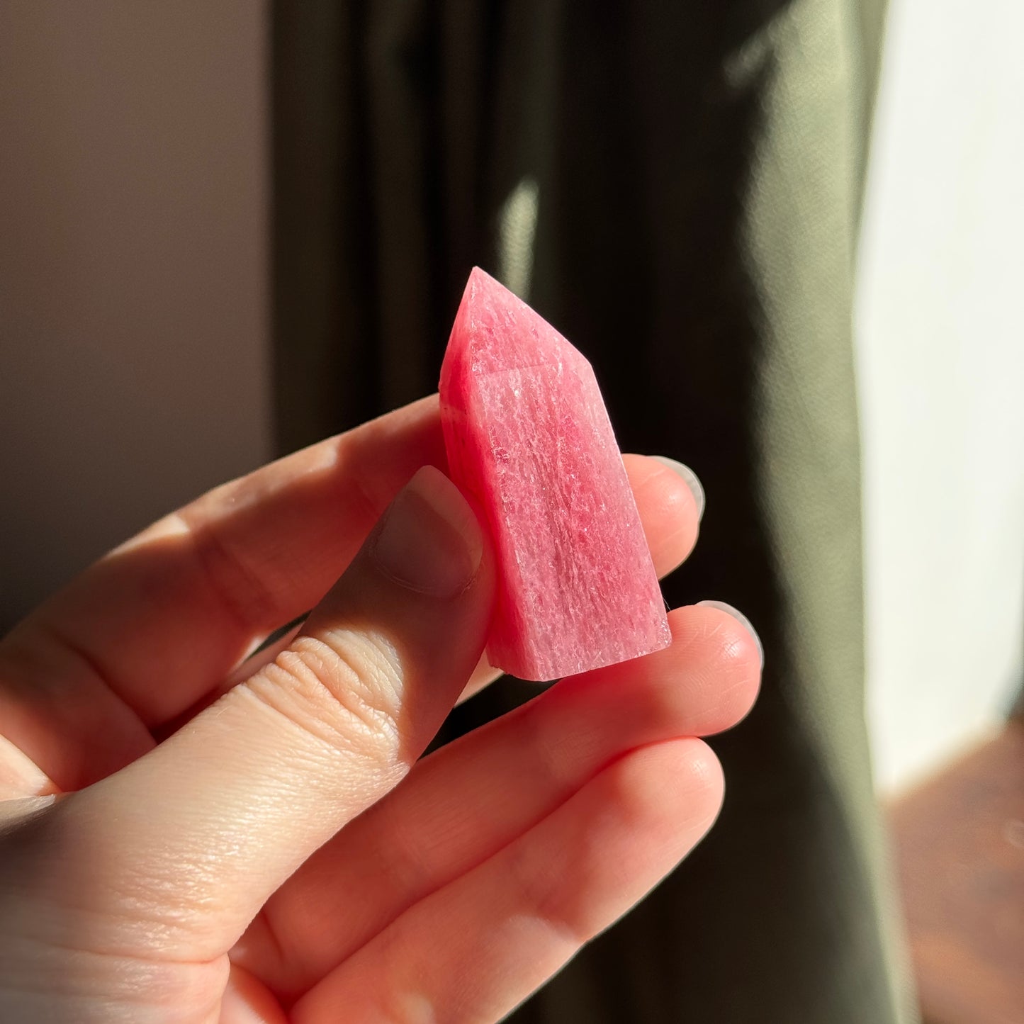 Mini Rhodonite Point