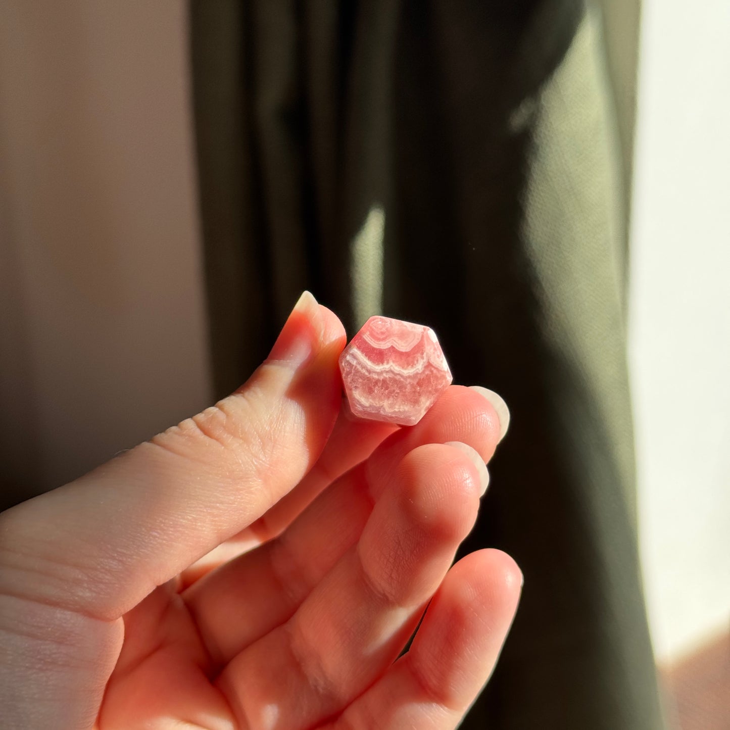 Mini Rhodochrosite Point