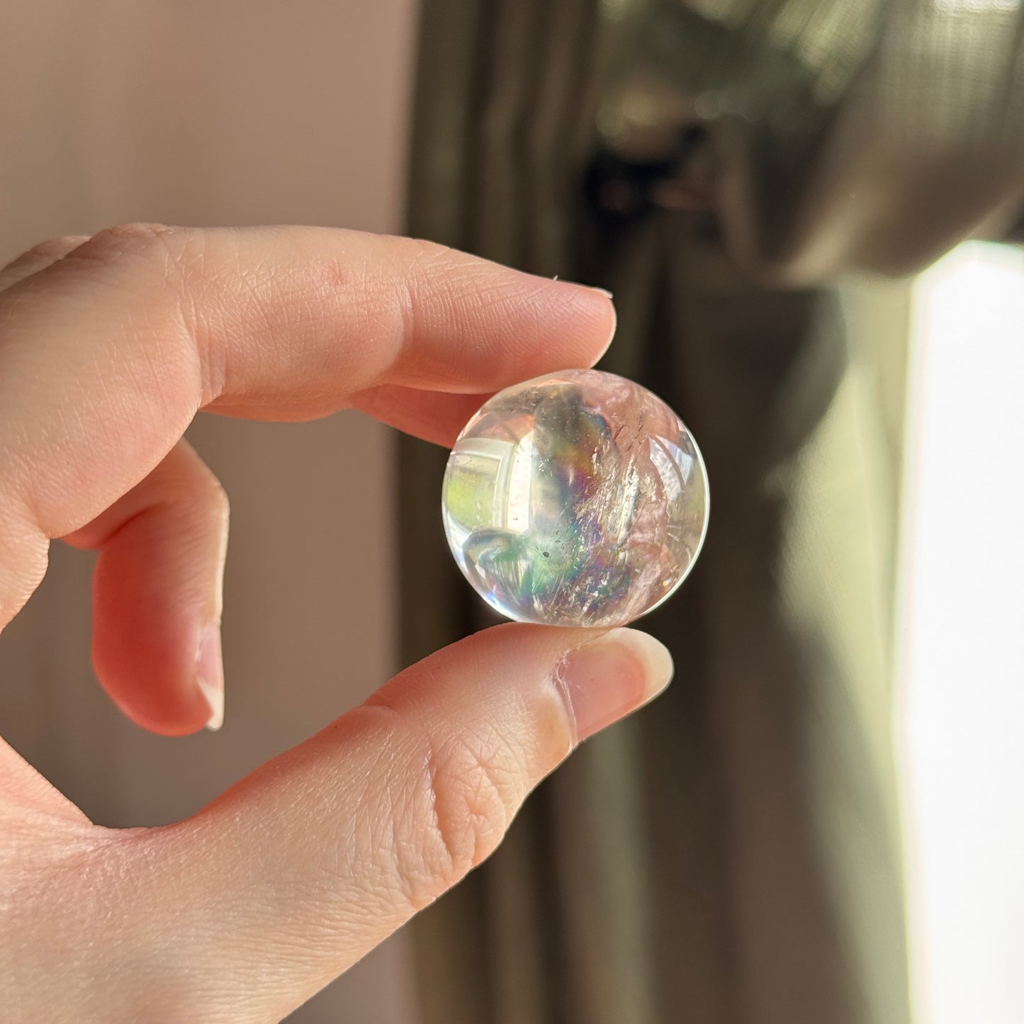 Mini Clear Quartz Sphere