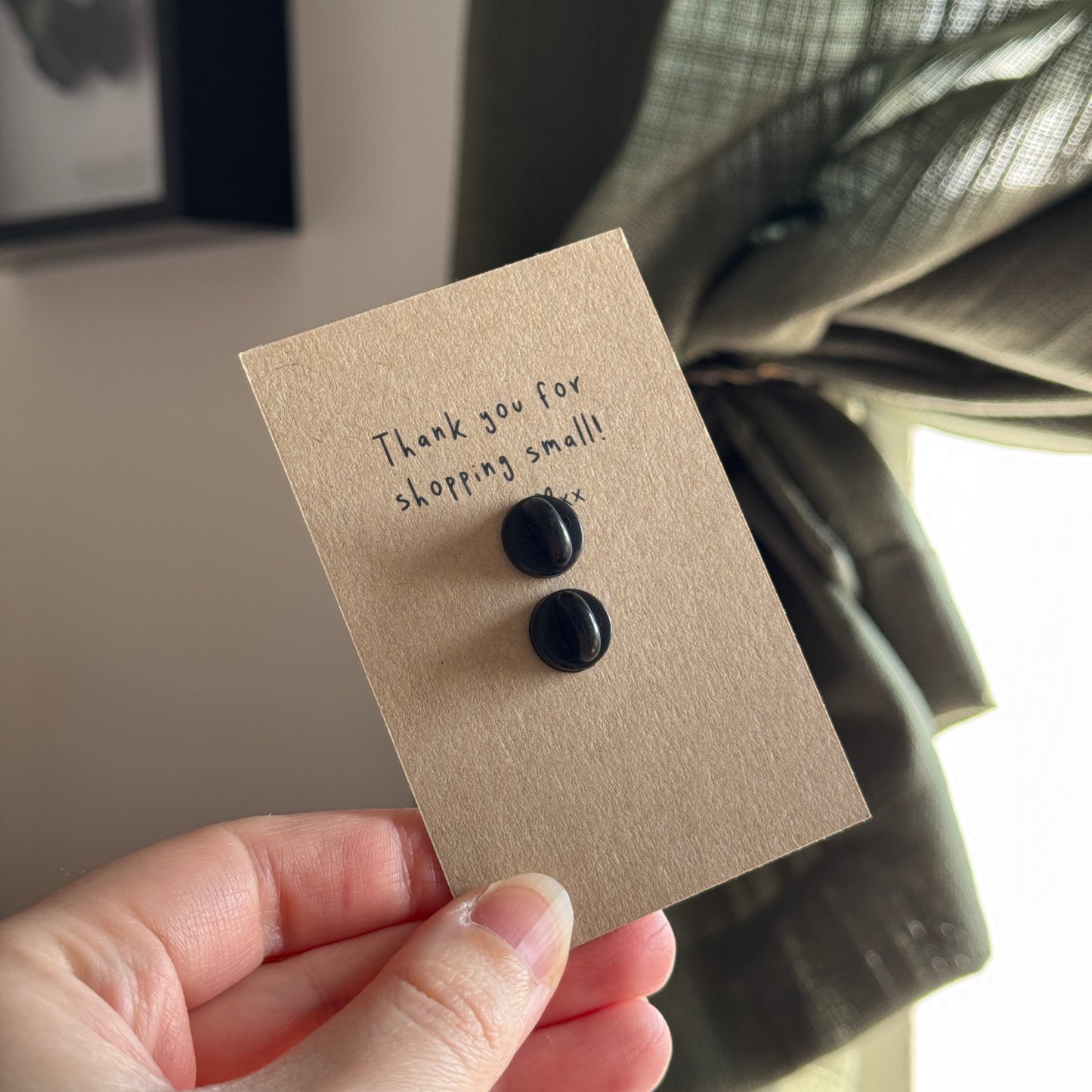 Black Velvet Bolet Enamel Pin