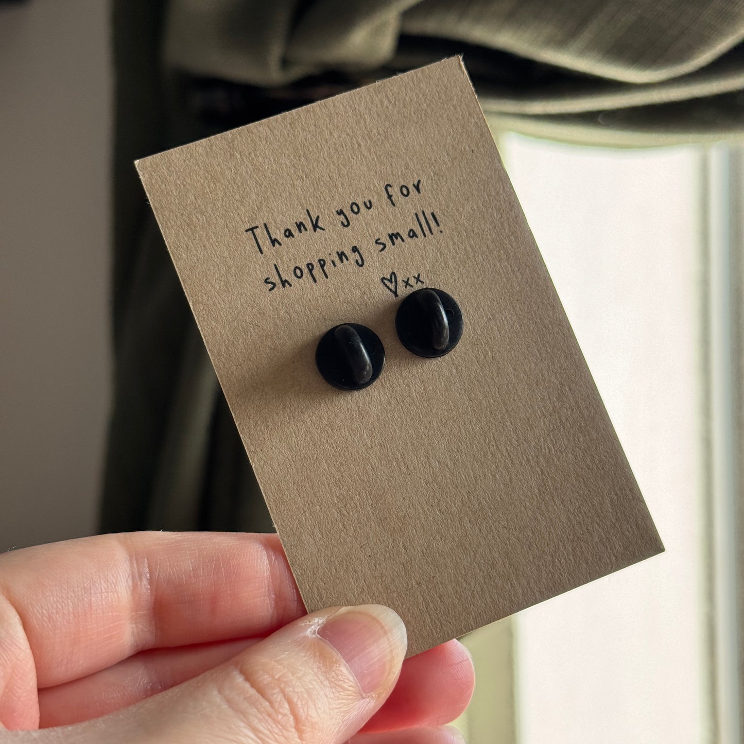 Blackening Waxcap Enamel Pin