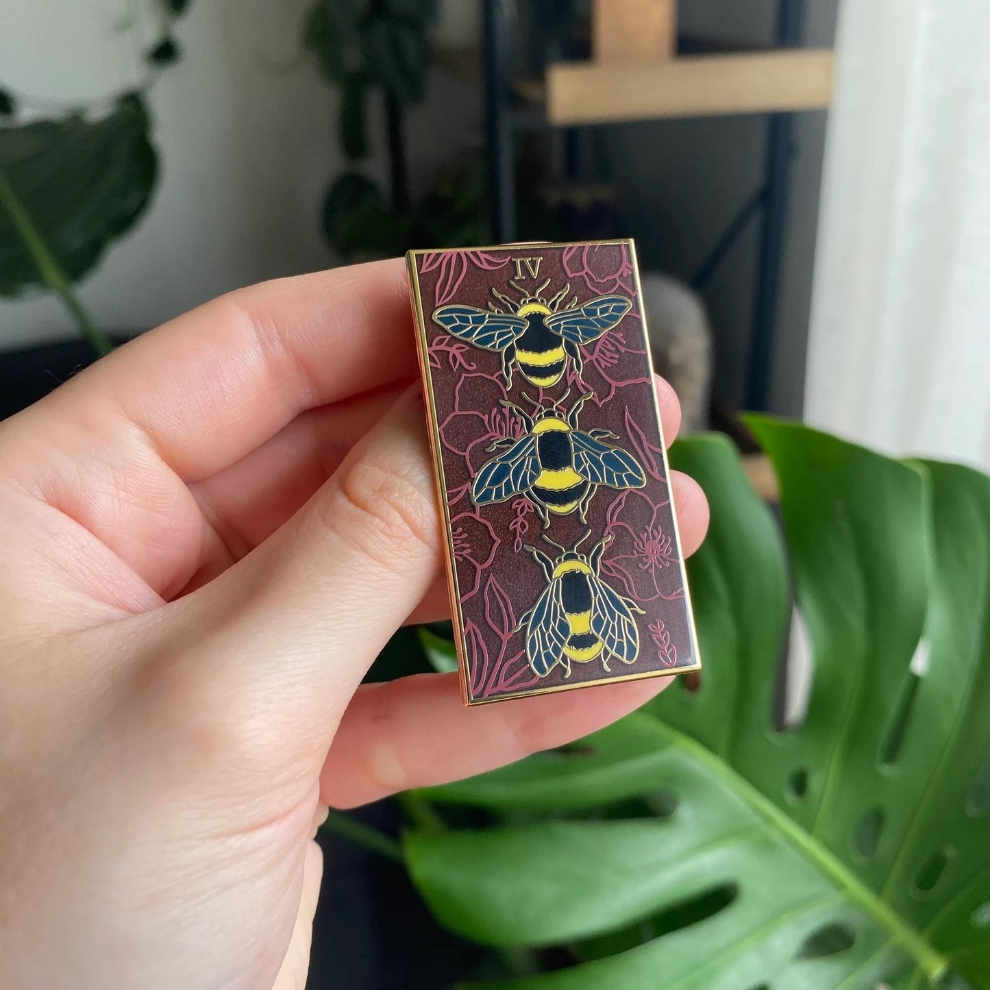 Bumblebees Entomology Enamel Pin