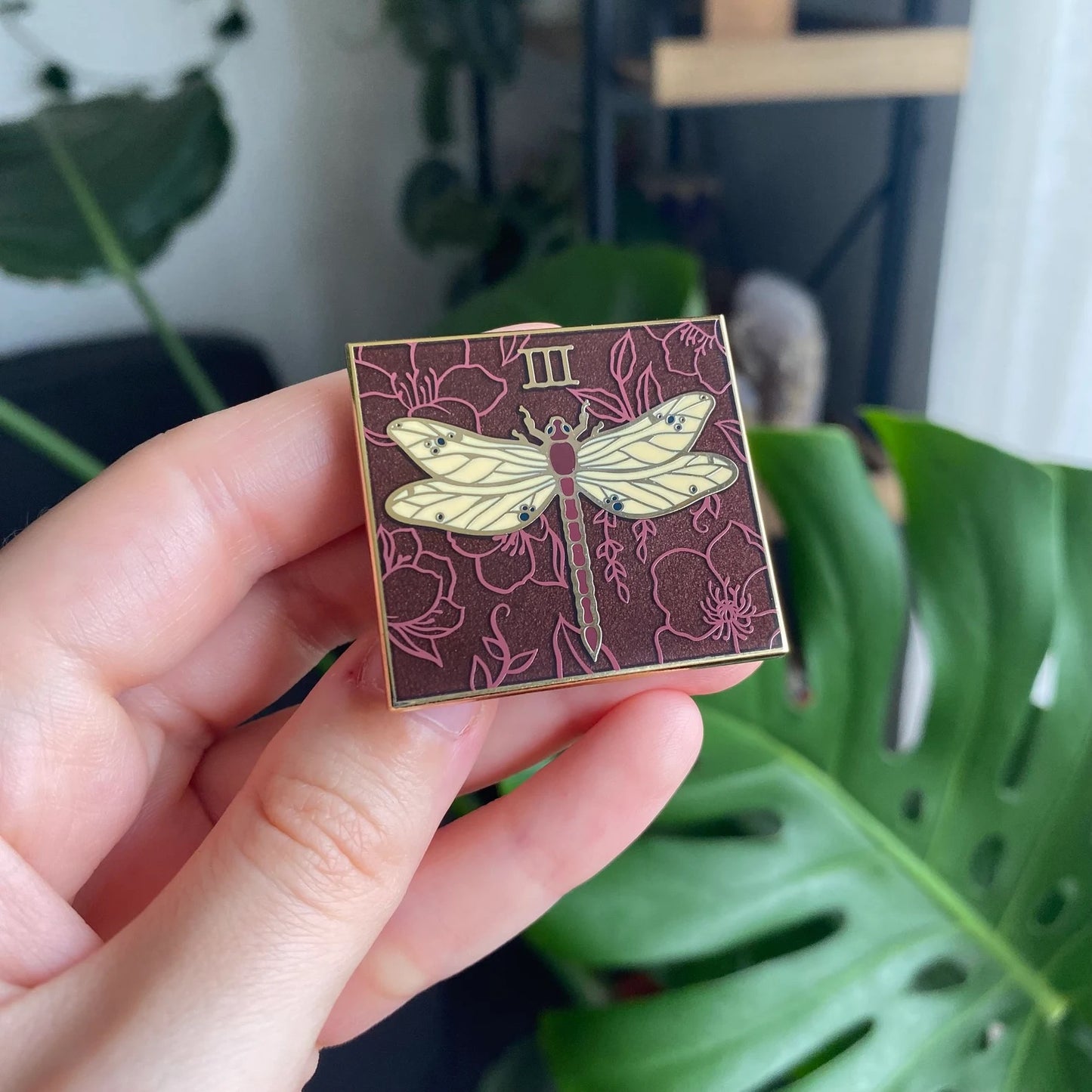 Dragonfly Entomology Enamel Pin