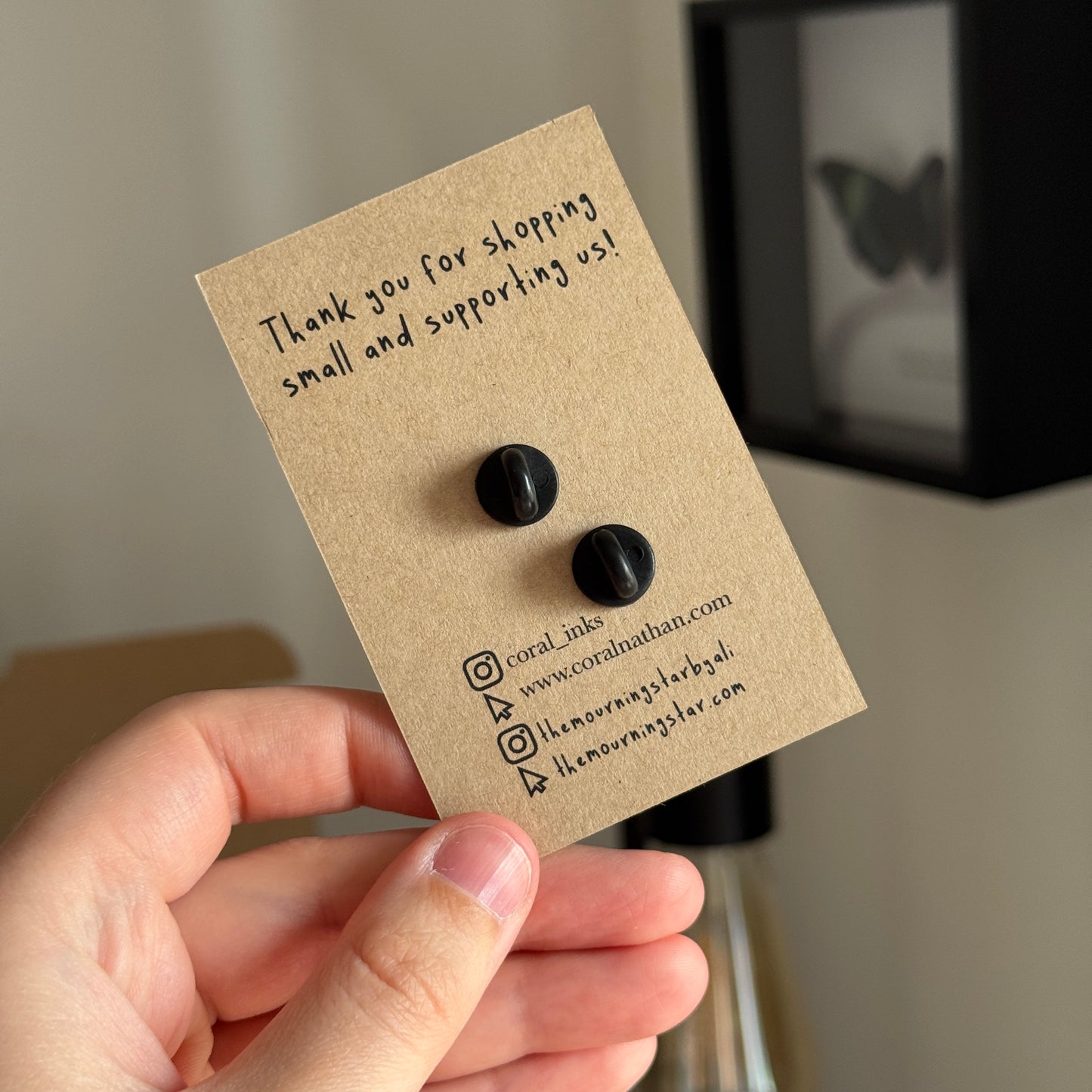 Secret Key Enamel Pin