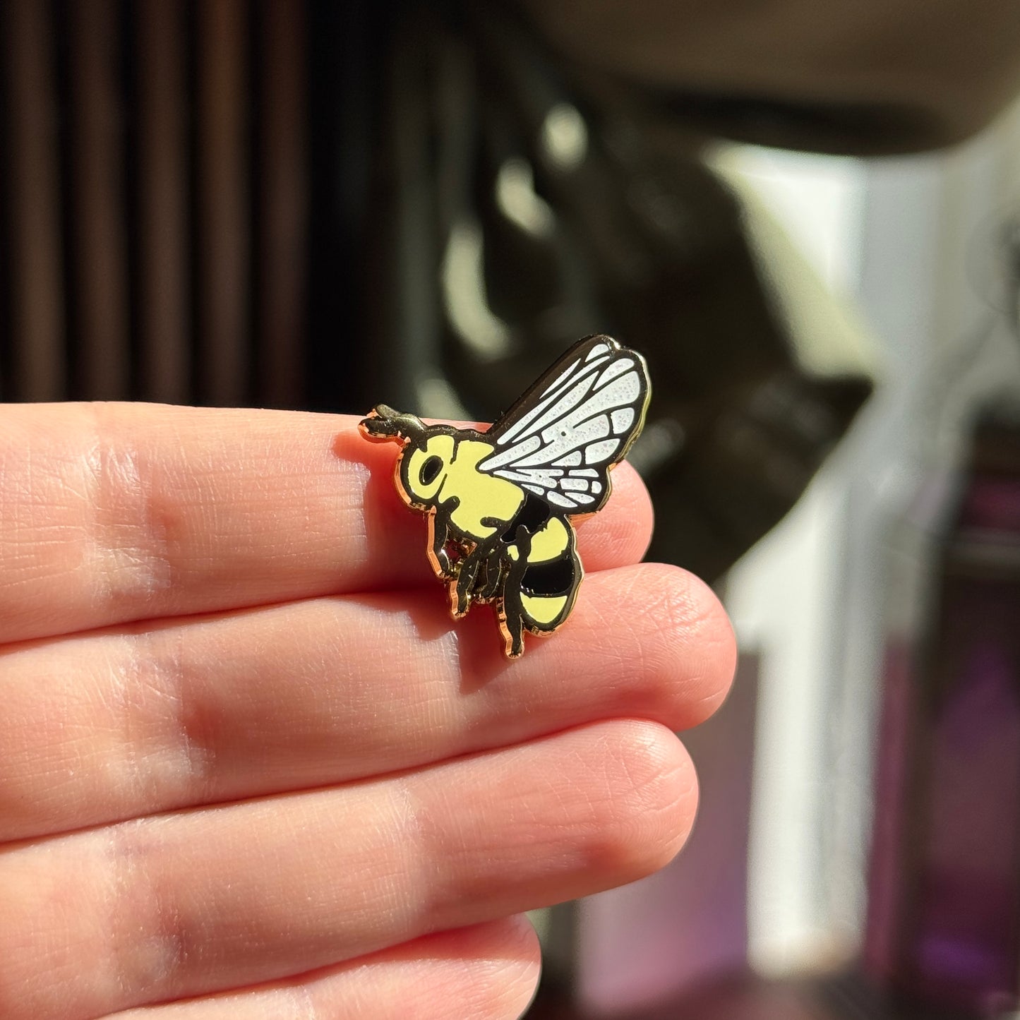 Honeybee Enamel Pin