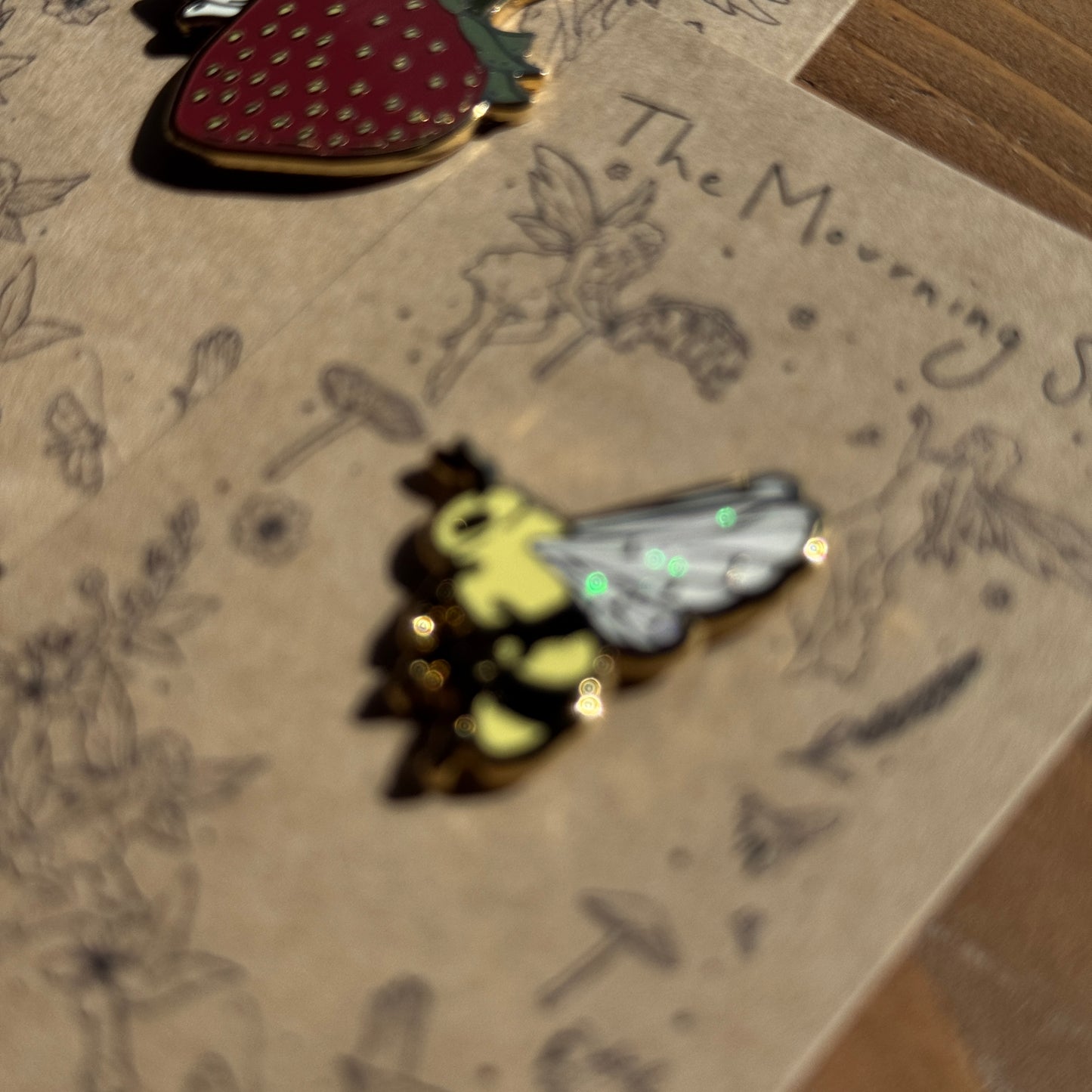 Honeybee Enamel Pin
