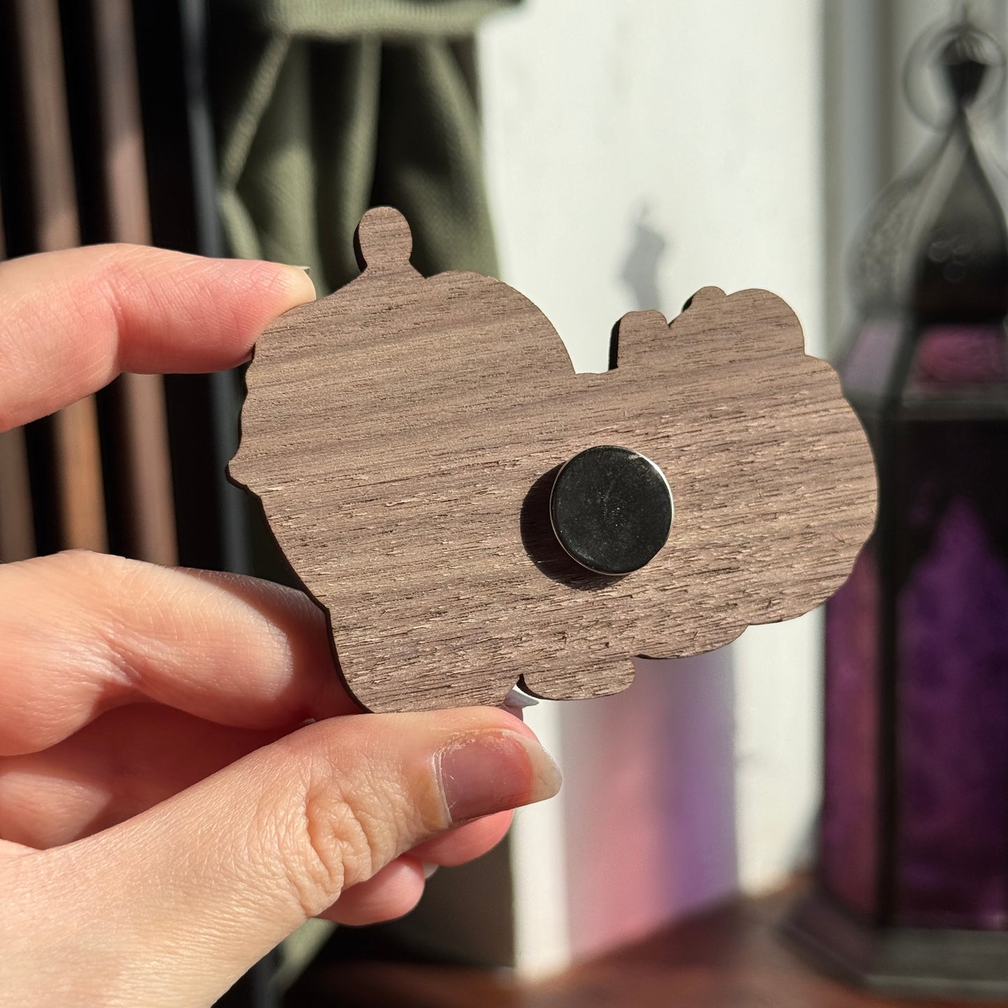 Dead of Night Wooden Magnet