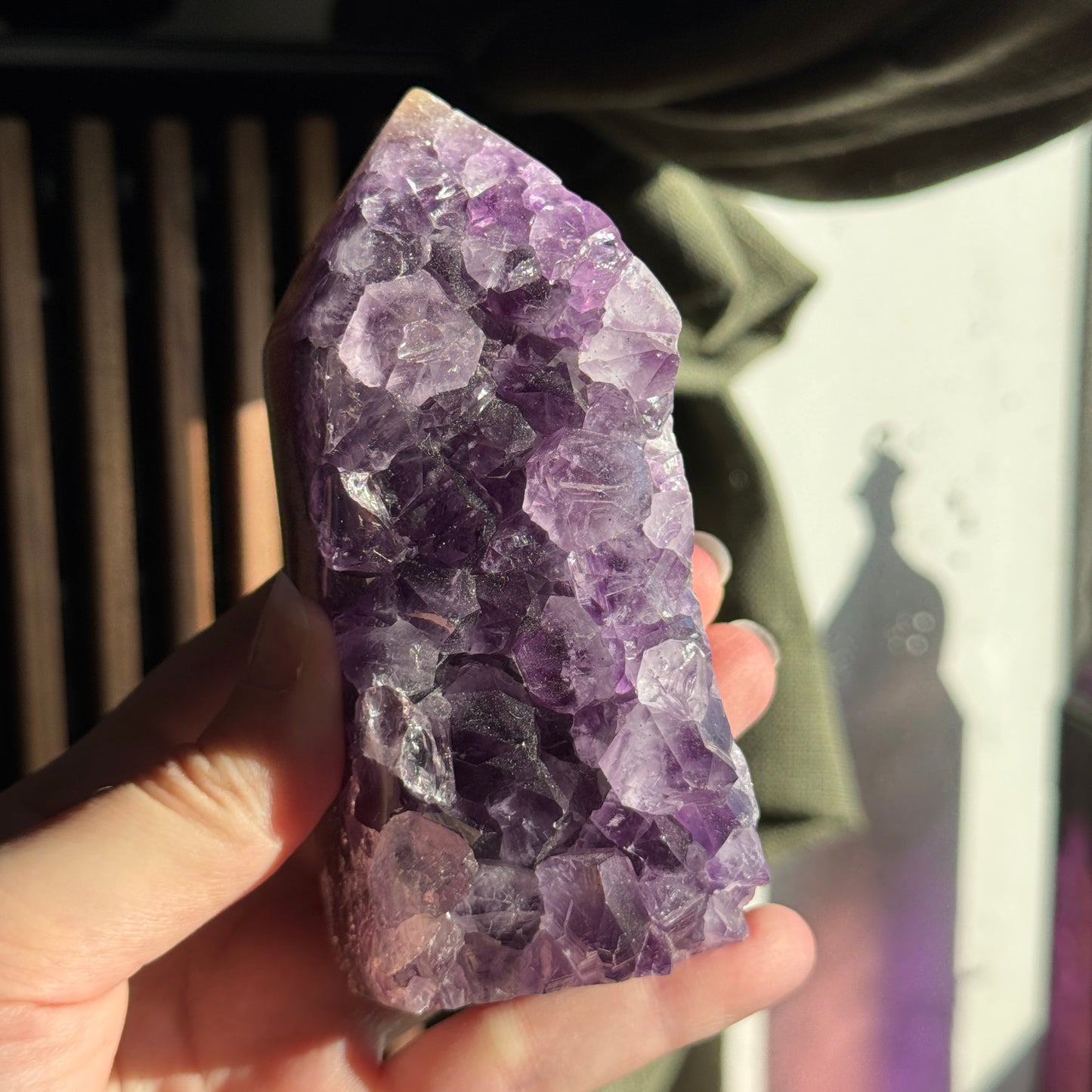 Amethyst Cluster Tower