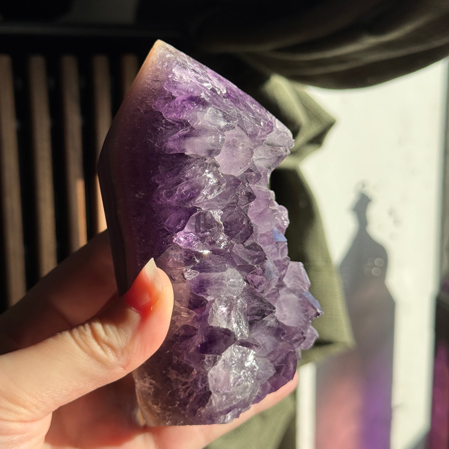 Amethyst Cluster Tower