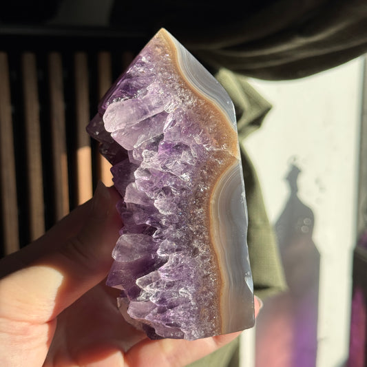 Amethyst Cluster Tower