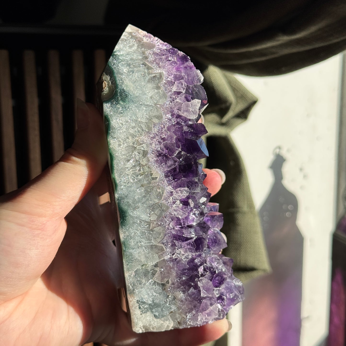 Amethyst Cluster Tower