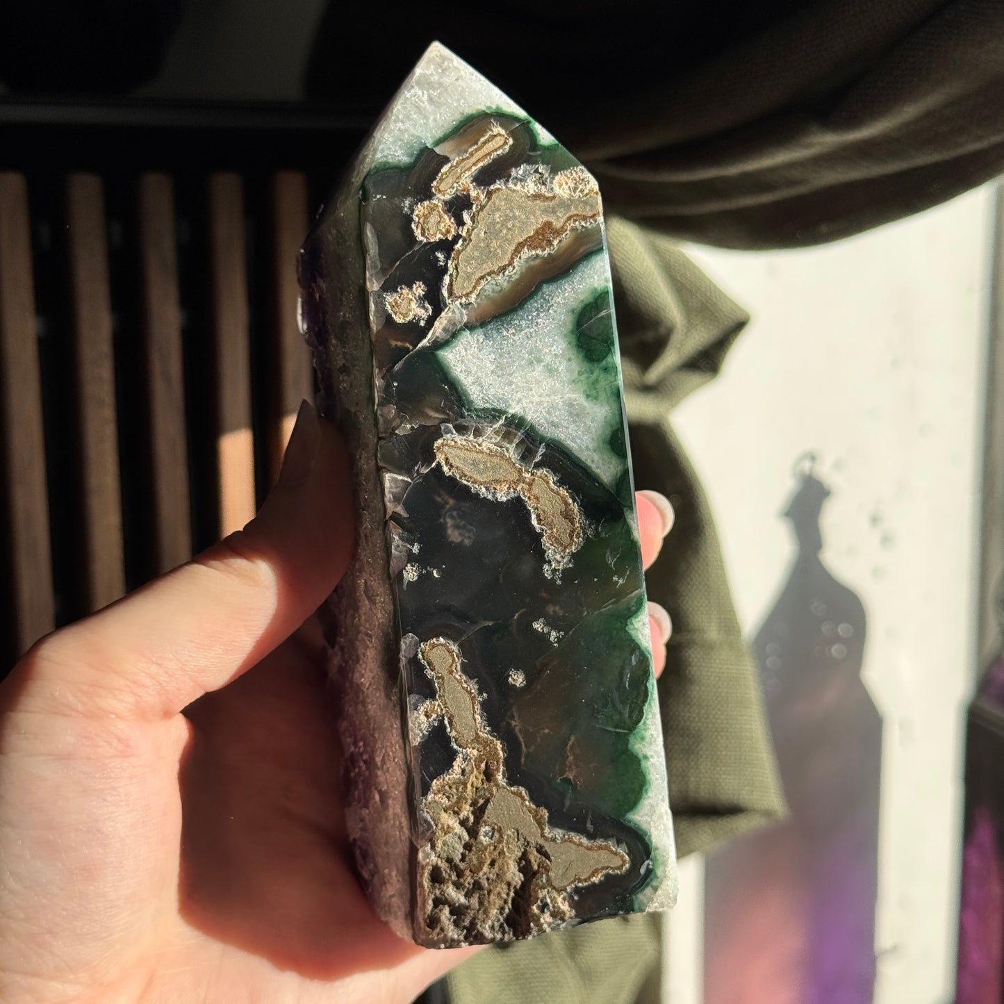 Amethyst Cluster Tower