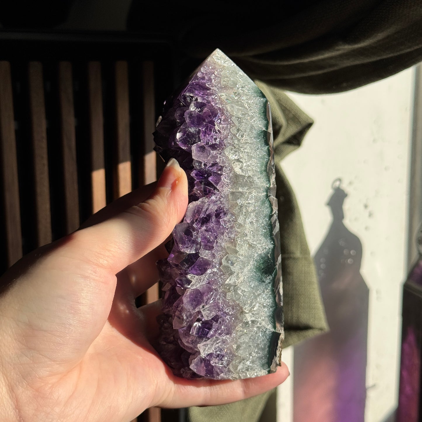 Amethyst Cluster Tower