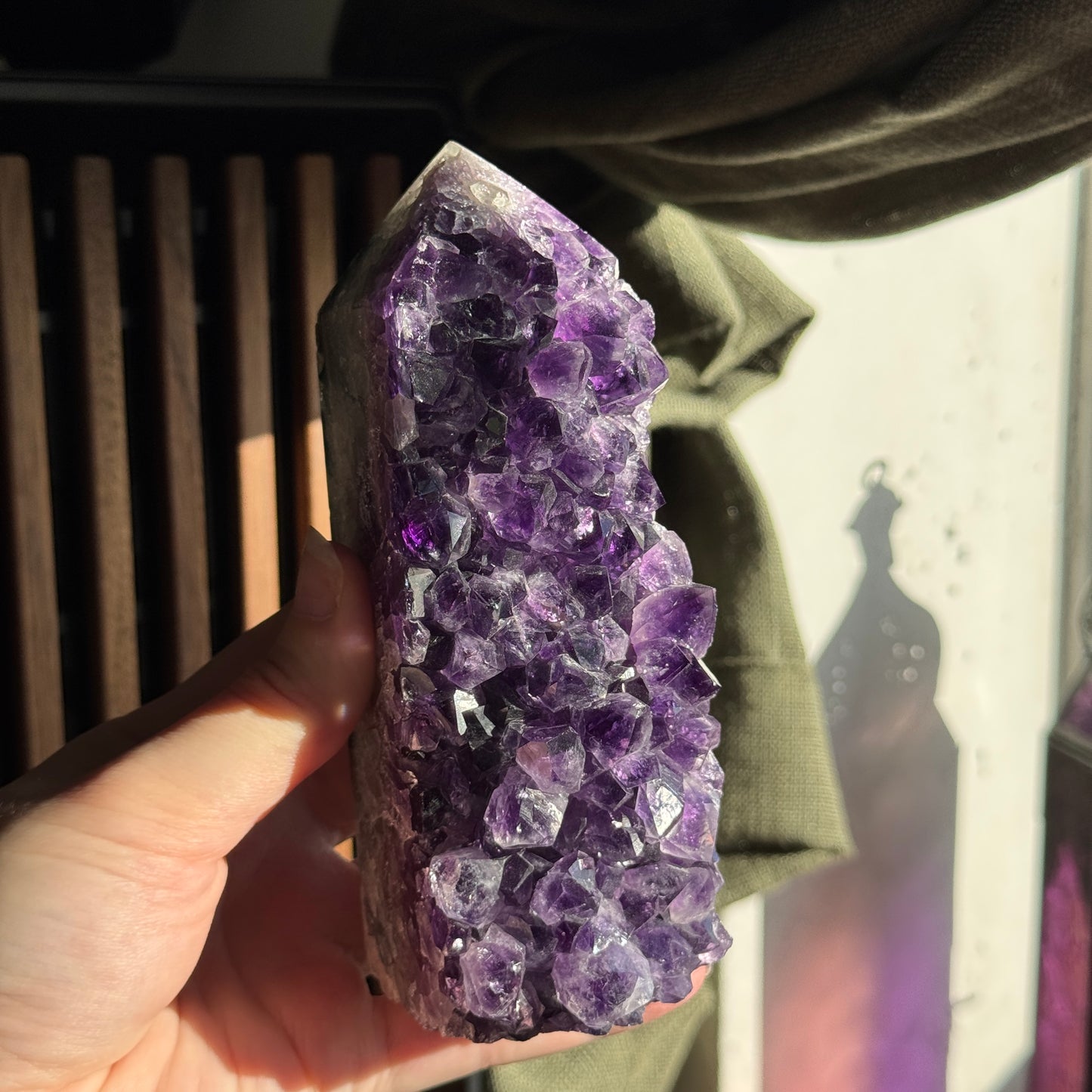 Amethyst Cluster Tower