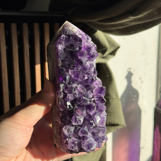Amethyst Cluster Tower