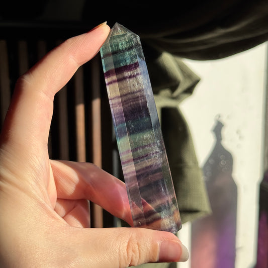 Rainbow Fluorite Tower