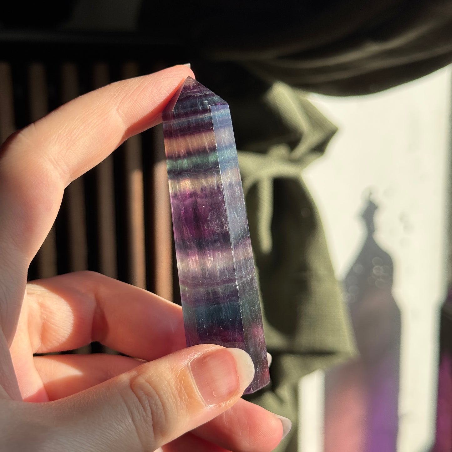 Rainbow Fluorite Tower