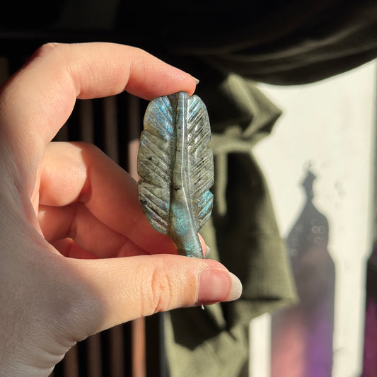 Labradorite Feather