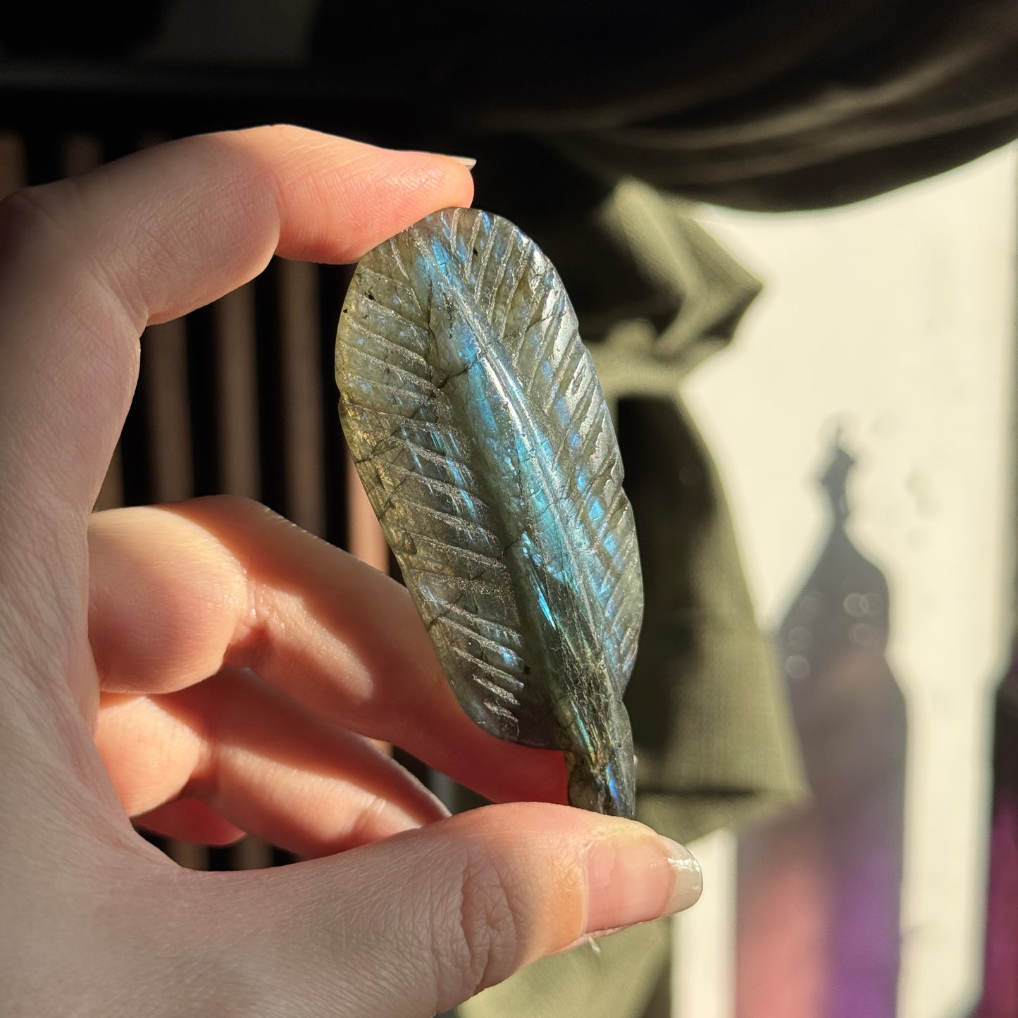 Labradorite Feather