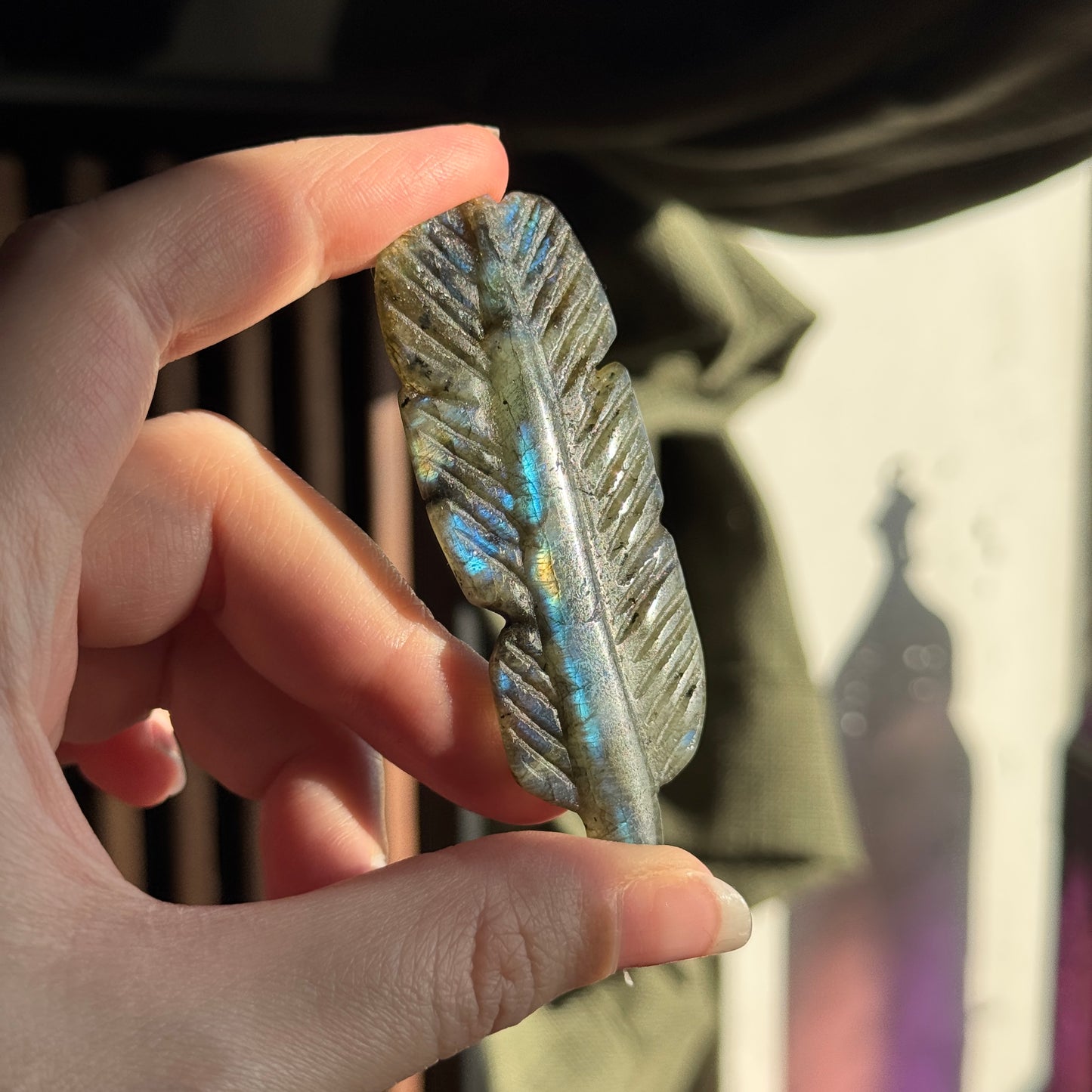 Labradorite Feather
