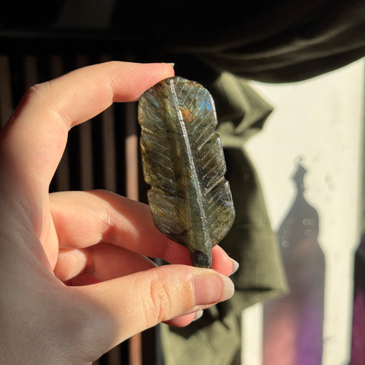 Labradorite Feather
