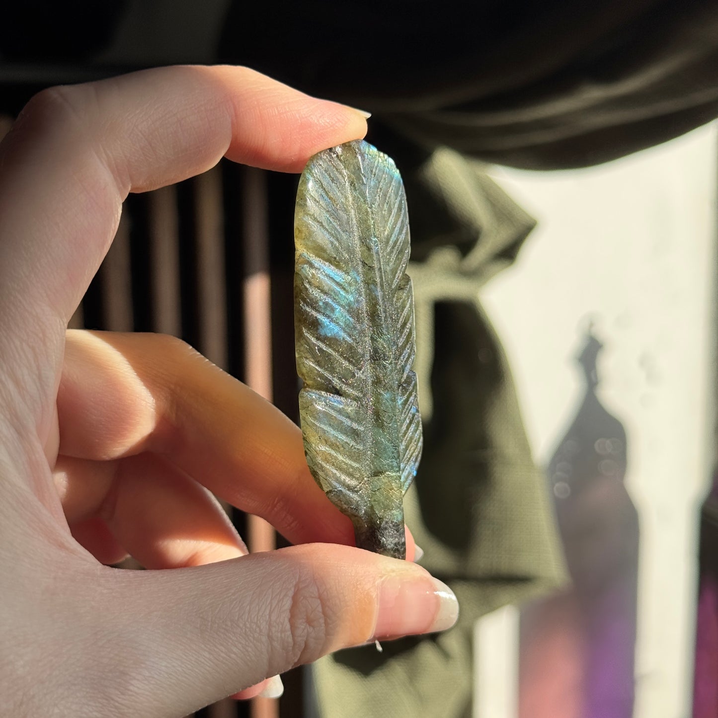 Labradorite Feather
