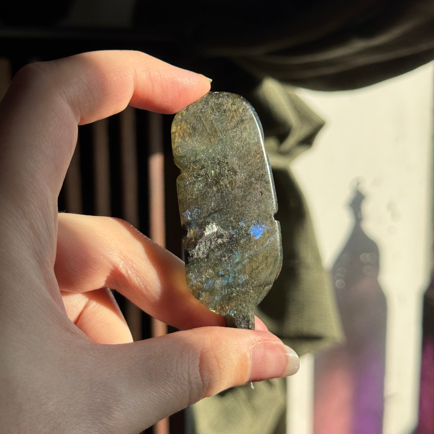 Labradorite Feather