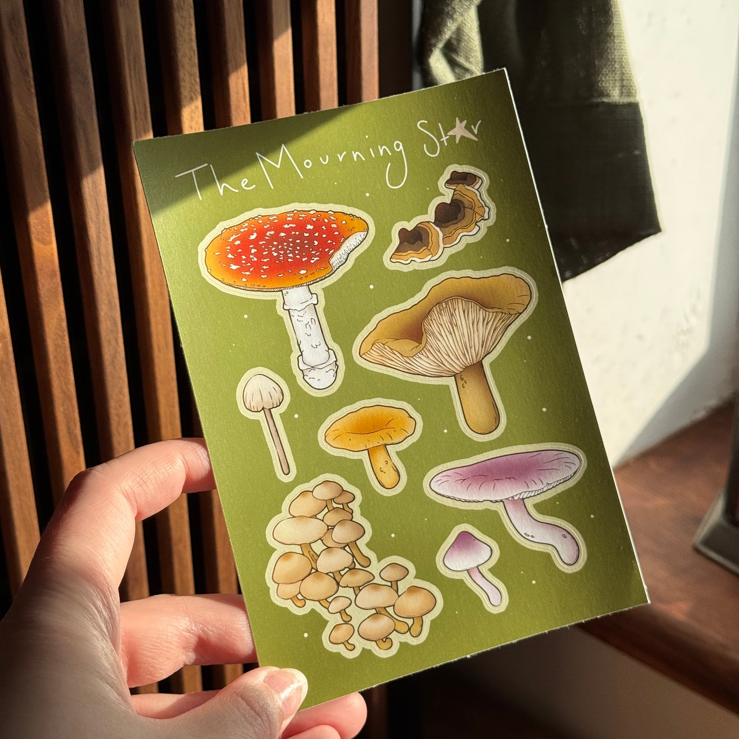 Mushroom Hunter Sticker Sheet