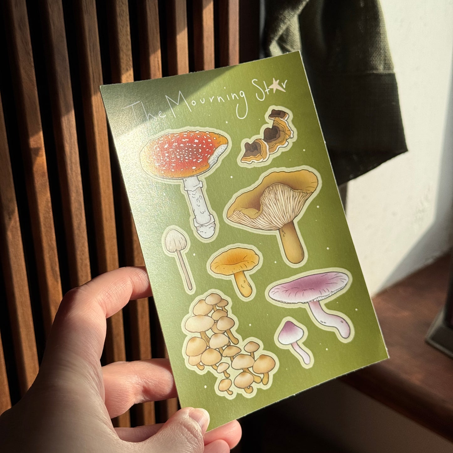 Mushroom Hunter Sticker Sheet