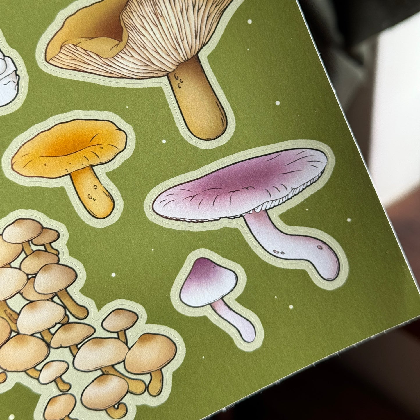 Mushroom Hunter Sticker Sheet
