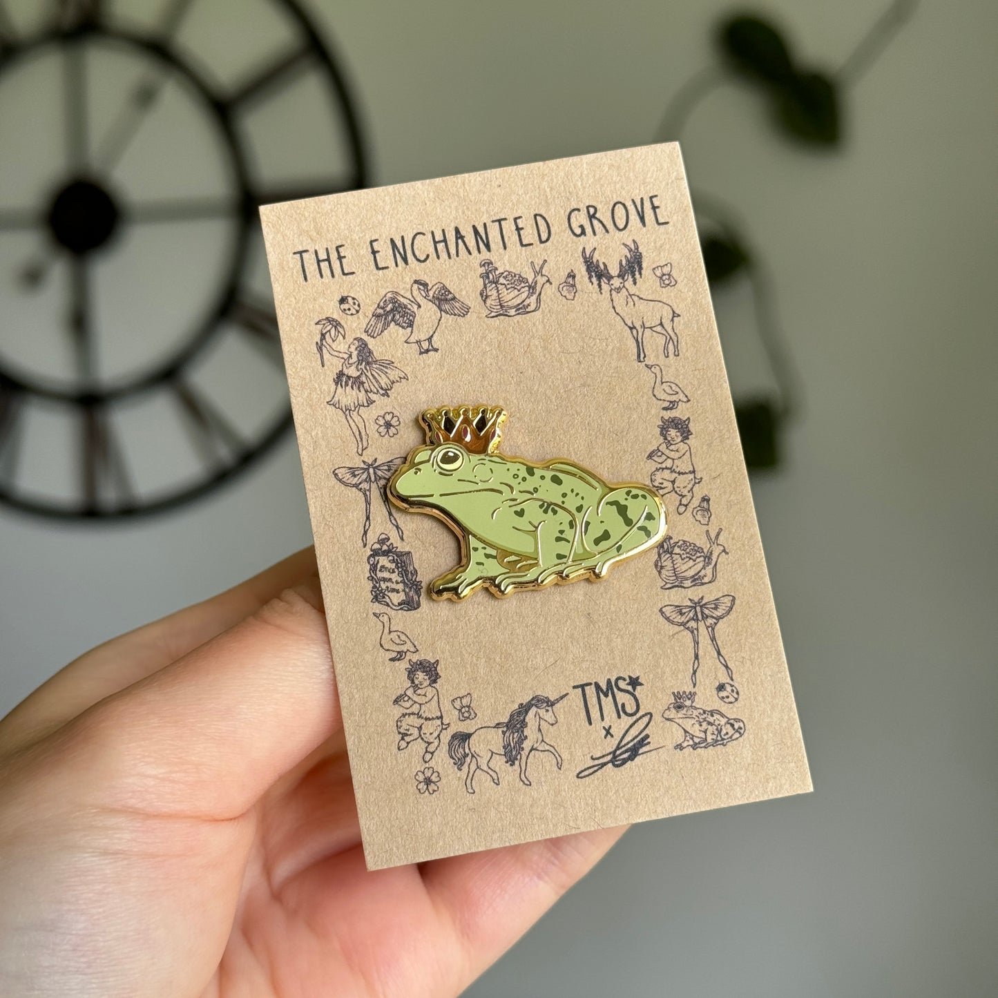 Frog Prince Enamel Pin