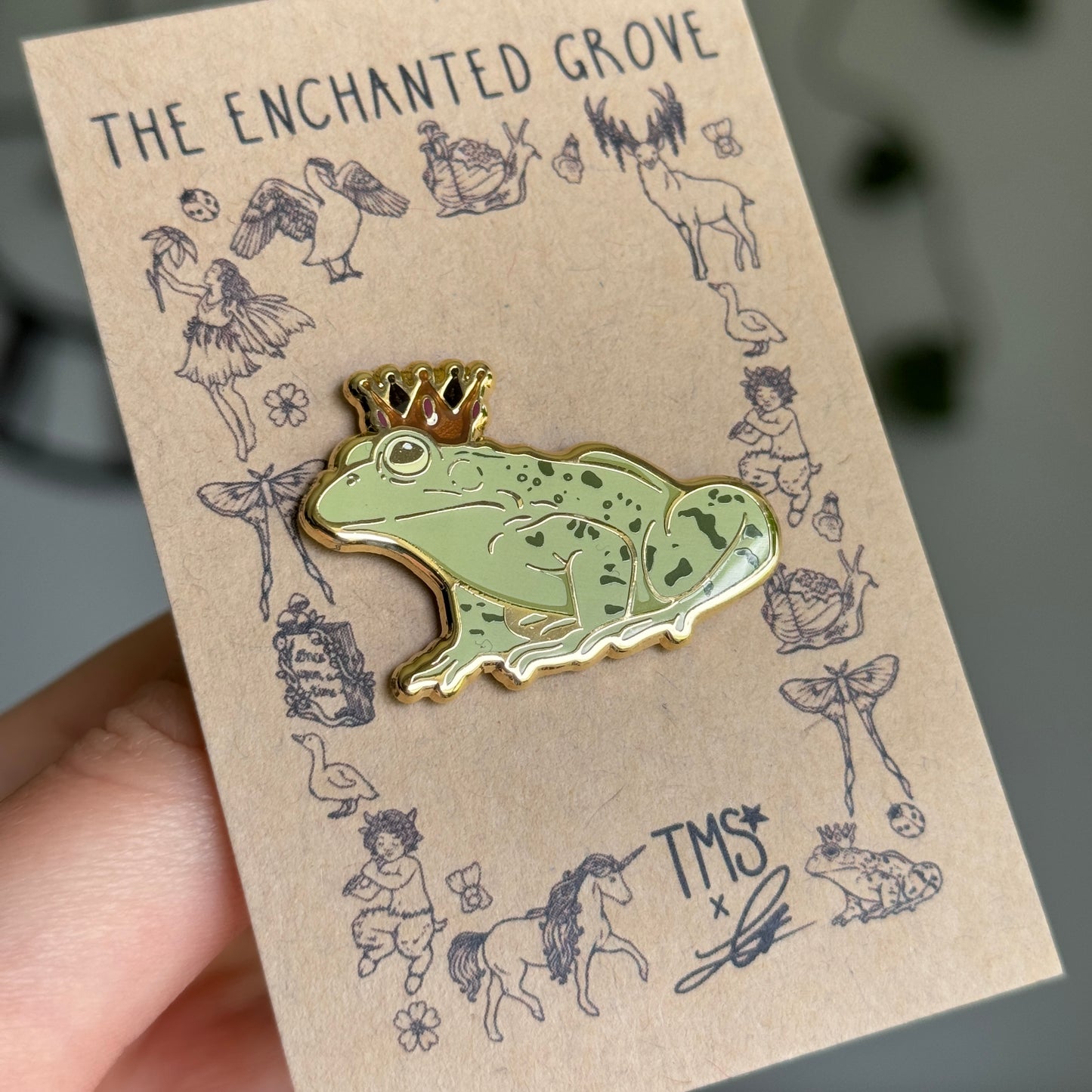 Frog Prince Enamel Pin