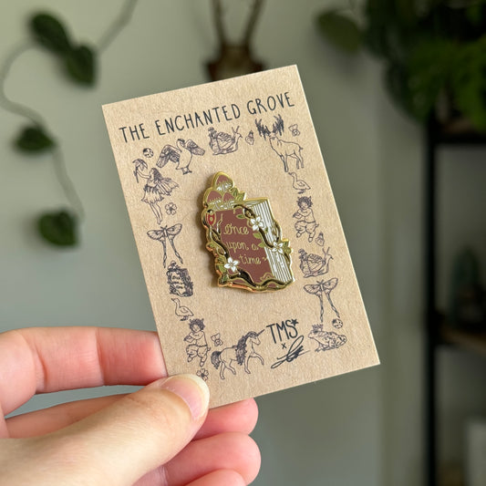 Fairytale Book Enamel Pin