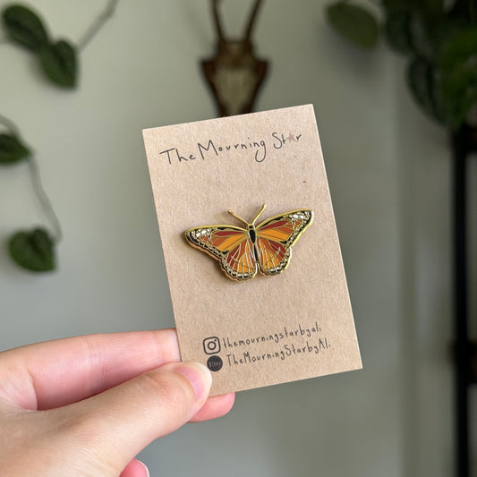 Monarch Butterfly Enamel Pin