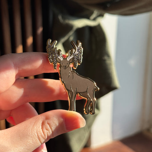 Stag Enamel Pin