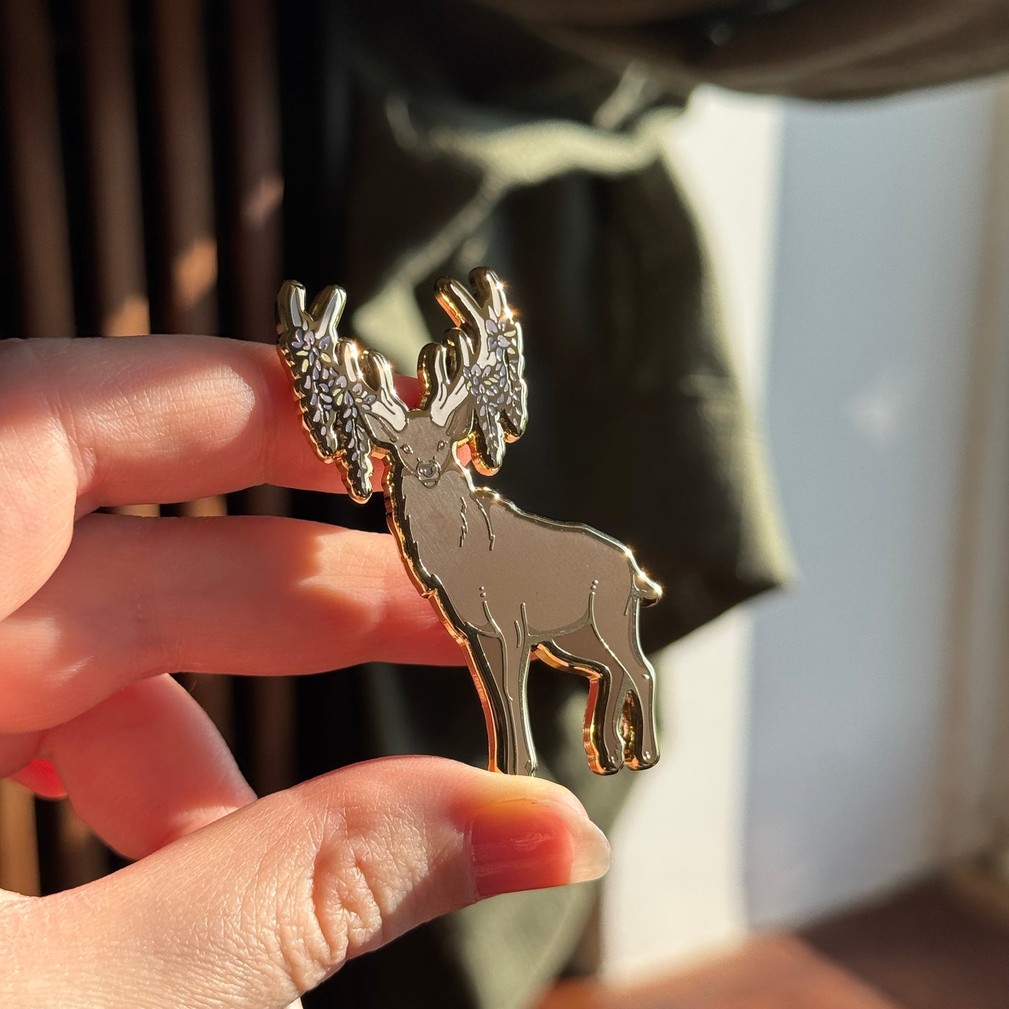 Stag Enamel Pin