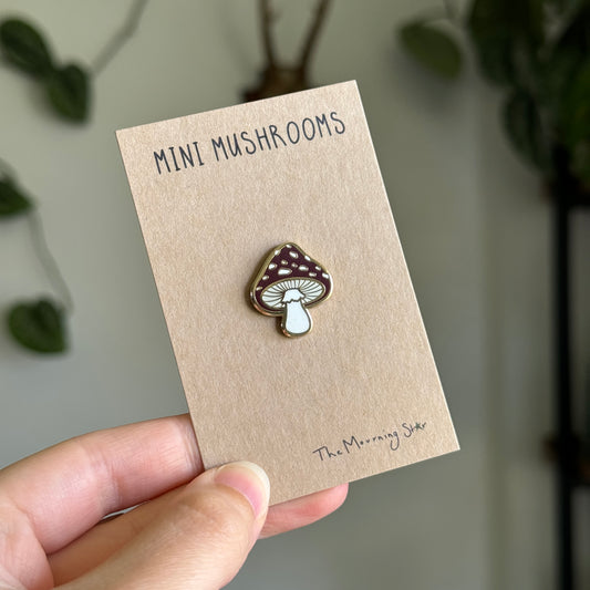 Fly Agaric Enamel Pin