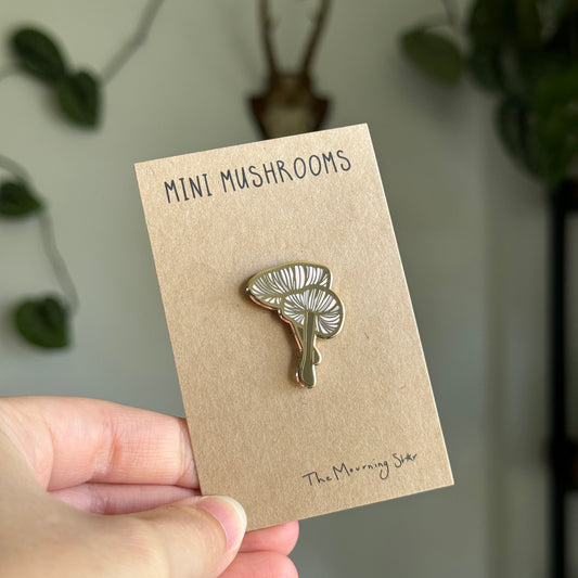 Mower's Mushroom Enamel Pin