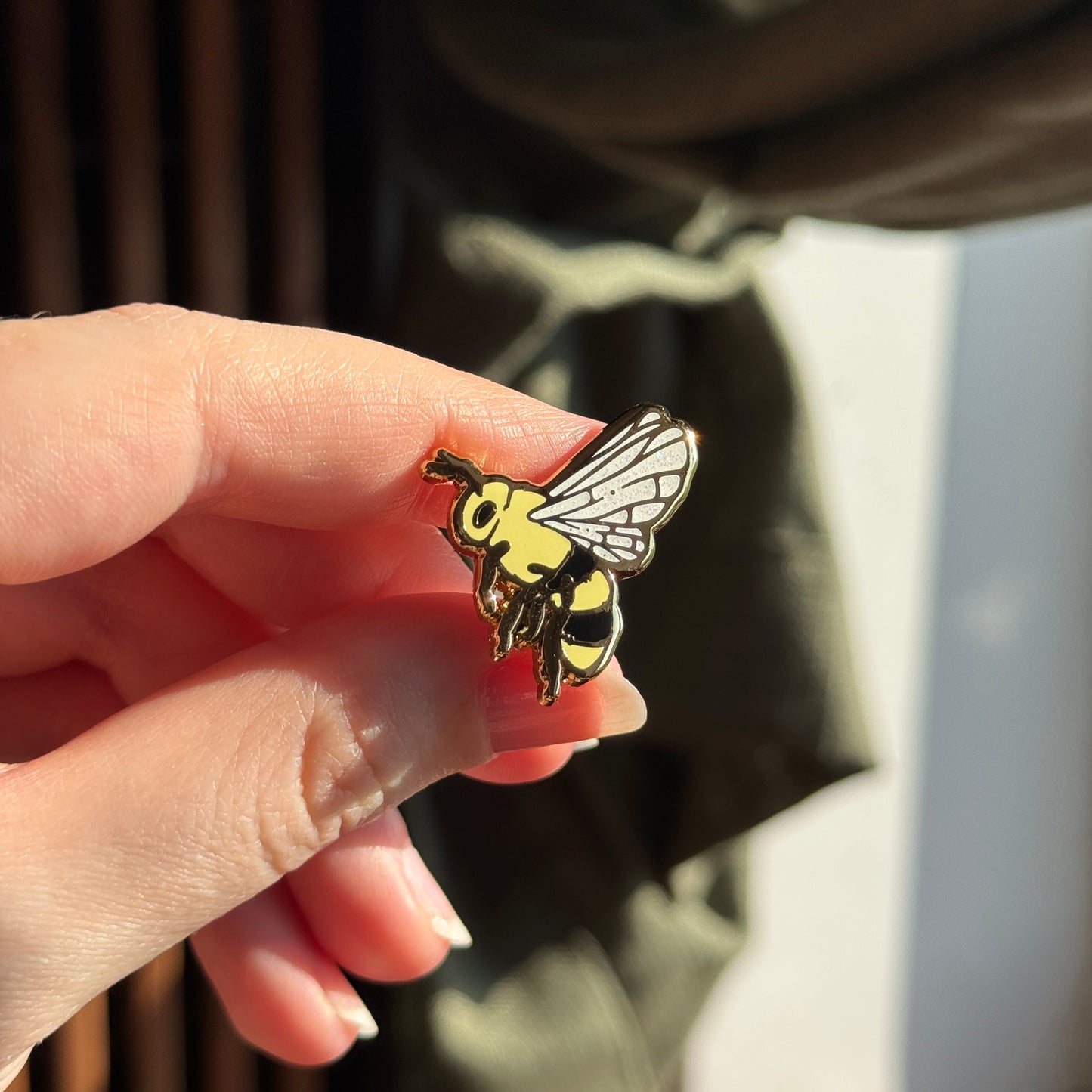 Honeybee Enamel Pin