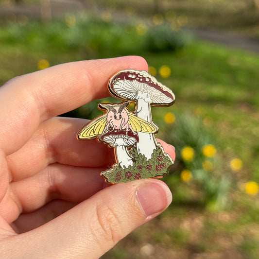 TMS Logo Enamel Pin