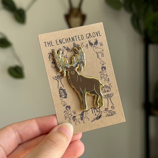 Stag Enamel Pin