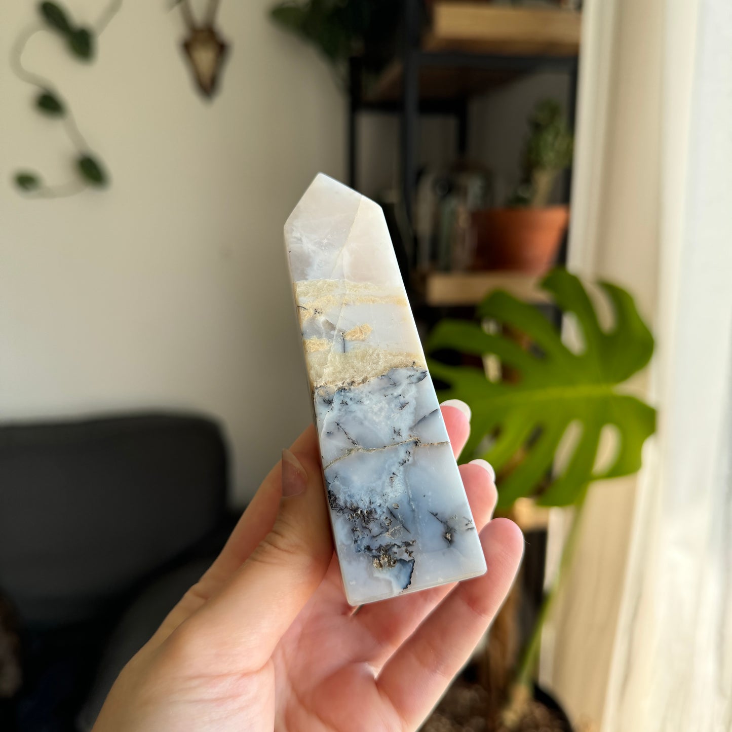 Dendritic Agate Tower