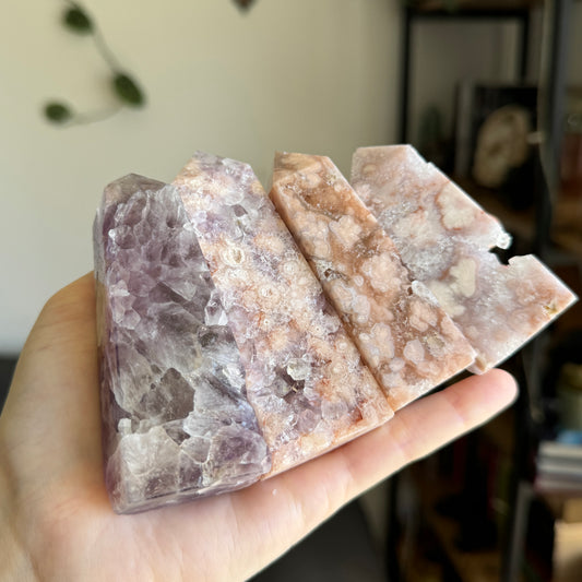 Pink Amethyst Towers