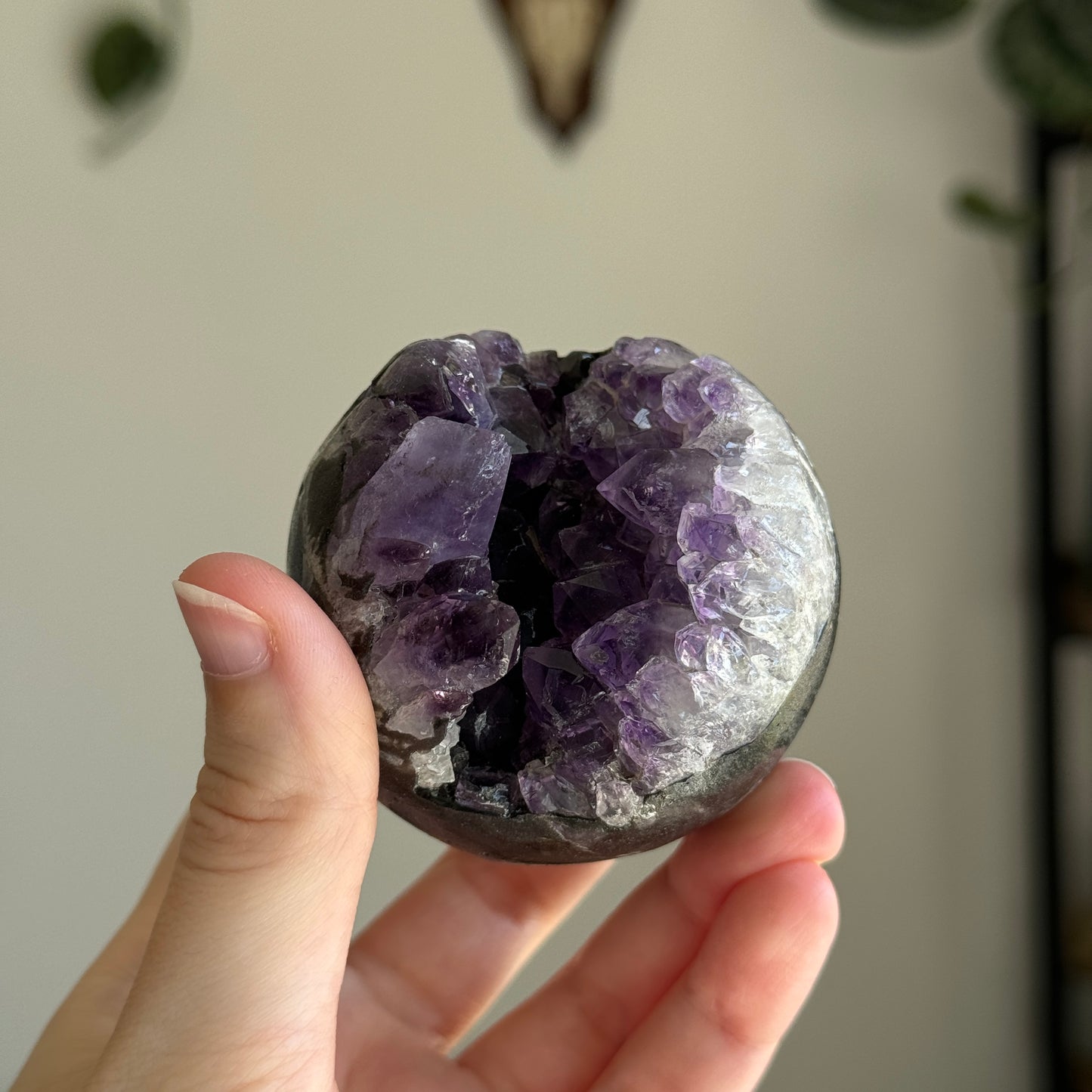 Amethyst Cluster Sphere