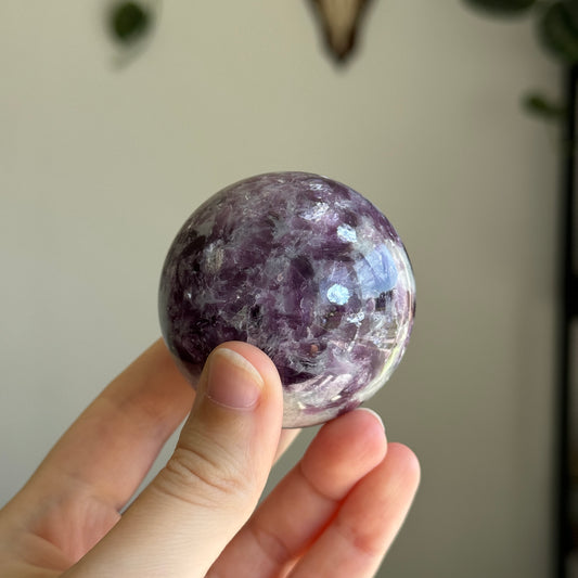 Purple Mica Sphere