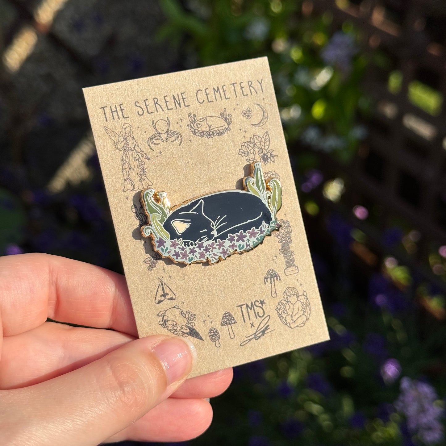 PRE ORDER Sleeping Cat Enamel Pin